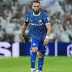 L'Olympique de Marseille en action contre Bourg-Péronnas.