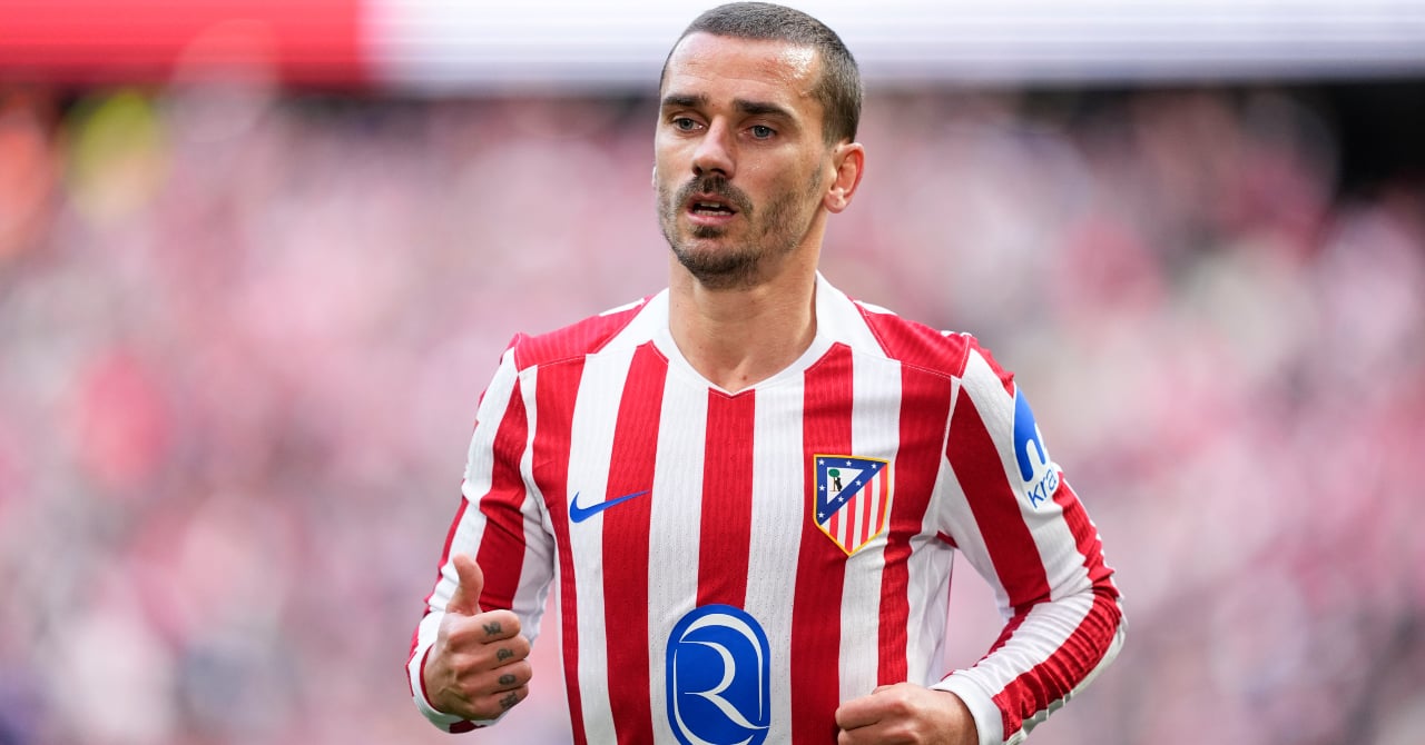 Antoine Griezmann en action avec l'Atlético de Madrid