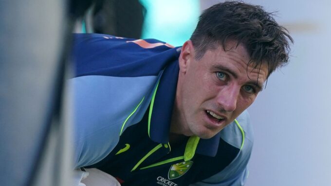 Australia captain Pat Cummins resting his back issue.