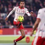 Azzedine Ounahi en action avec le Maroc.