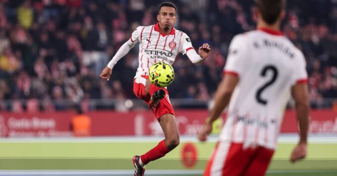 Azzedine Ounahi en action avec le Maroc.