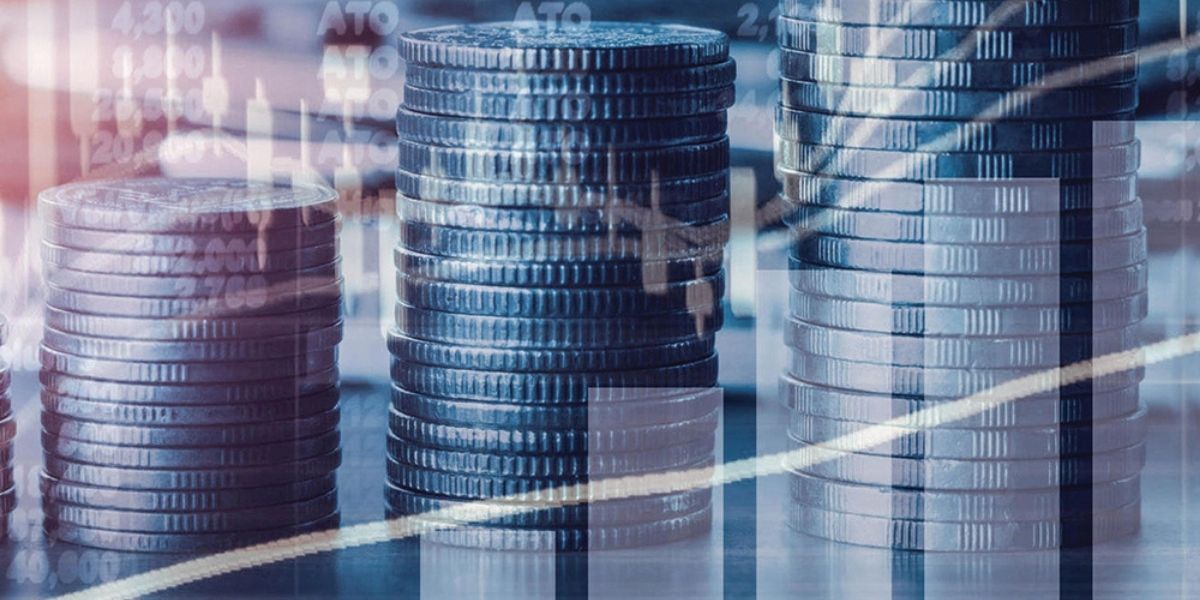 Graphique boursier montrant des fluctuations de cours à la Bourse de Casablanca