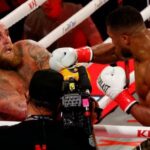 Le boxeur Anthony Joshua met fin à la carrière de Jake Paul.