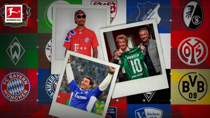 Bundesliga fans in the stands