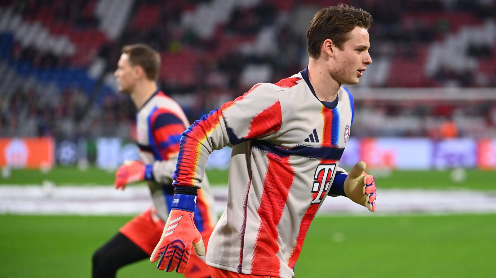 Bundesliga teams in action