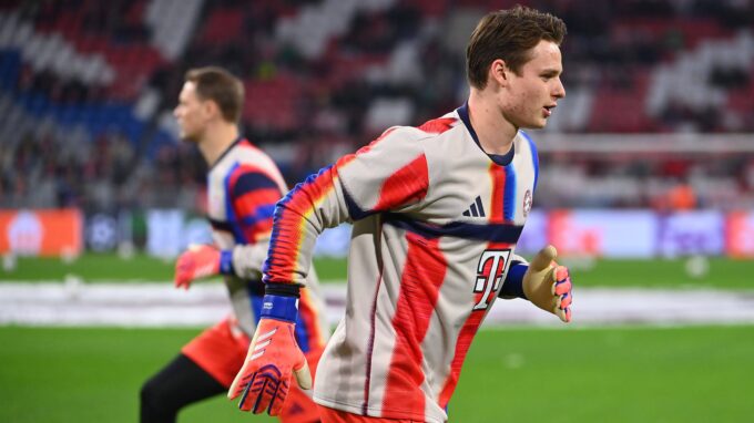 Bundesliga teams in action