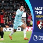 Burnley players celebrating late equalizer.