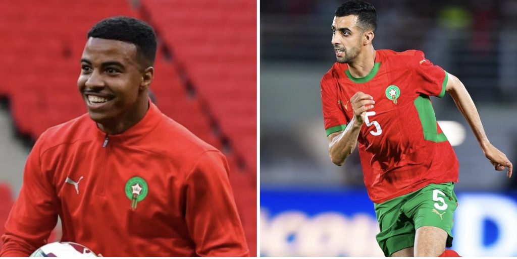 ** صورة لمدرب الفريق المغربي هوليد رقراقي في تصريح لوسائل الإعلام.