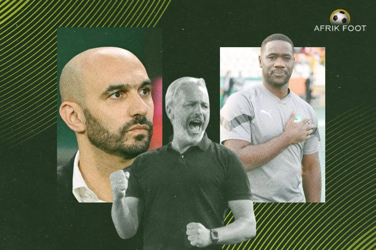 Les sélectionneurs africains en action lors de la CAN 2025.