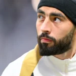 Himad Abdelli en action avec l'Angers SCO.