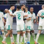 Équipe d'Algérie en action lors de la CAN 2025.