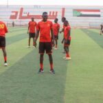 Équipe soudanaise en action pendant la CAN 2025.