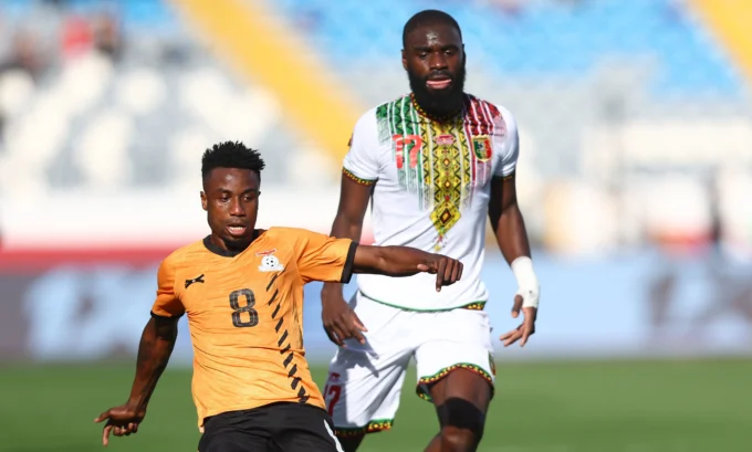 Lassine Sinayoko en action pendant la CAN 2025.