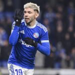 Équipe du Racing Club de Strasbourg en action