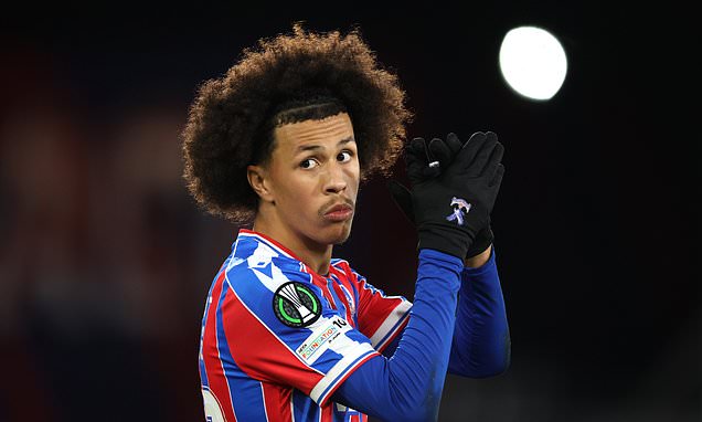 Crystal Palace youngsters in action against KuPS.