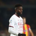 صورة للاعب ديفوك أوريجي أثناء لعب مباراة مع ميلان.