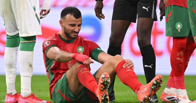 صورة لرومان سايس أثناء اللعب.