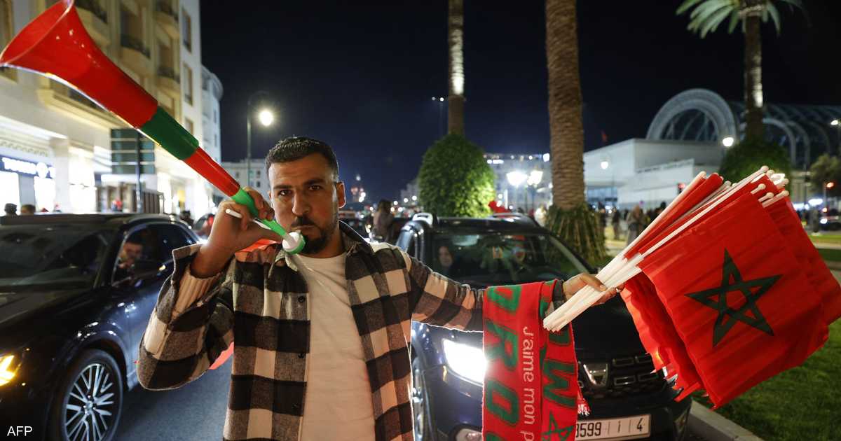 ** فيديو للاحتفالات في مدينة الرباط بعد فوز منتخب المغرب بكأس العرب.