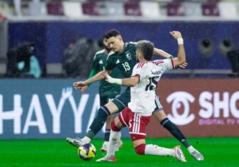 ** صورة للمباراة في قطر