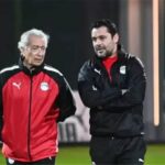 ** الصورة التي تظهر أحمد حسن، مدير منتخب مصر، خلال تصريحاته عبر قناة "أون سبورت".