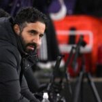 ** صورة السير اليكس فيرغسون في مقابلة صحفية