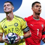 صورة كريستيانو رونالدو في ملعب النصر