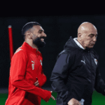** صورة محمد صلاح يلعب مع ليفربول.