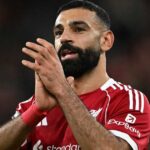 ** صورة محمد صلاح يلعب مع ليفربول.