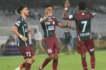 ** صورة نادي موهون باغان الهندي في مباراة دوري أبطال آسيا.