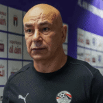 Egyptian national football team players in training