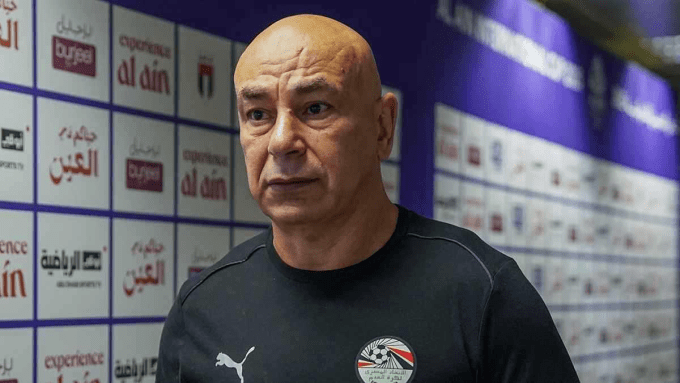 Egyptian national football team players in training