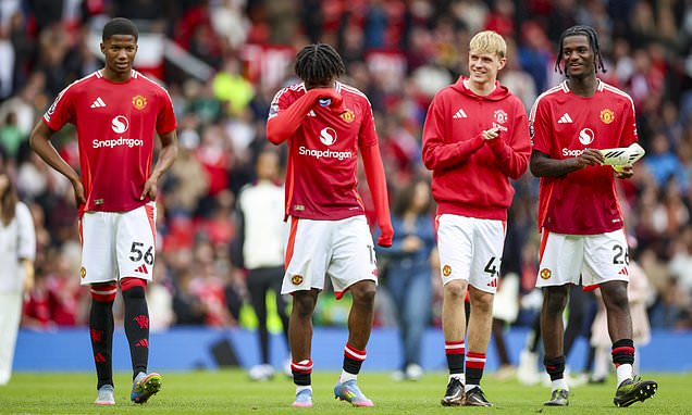 Young football players in training, with a focus on their faces and body language.