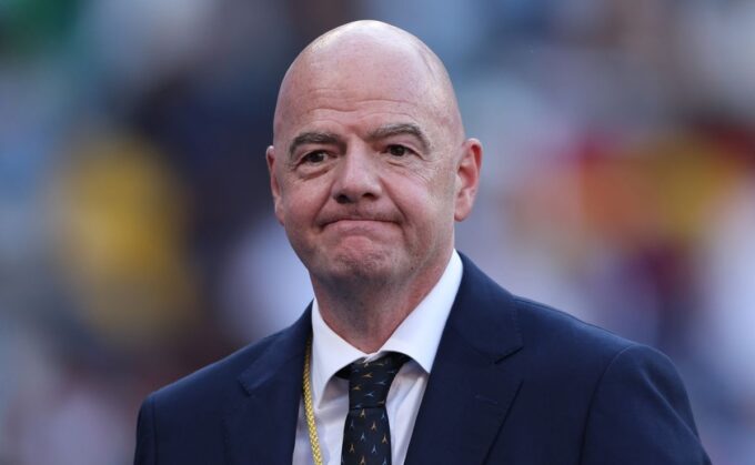 Gianni Infantino, President of FIFA.