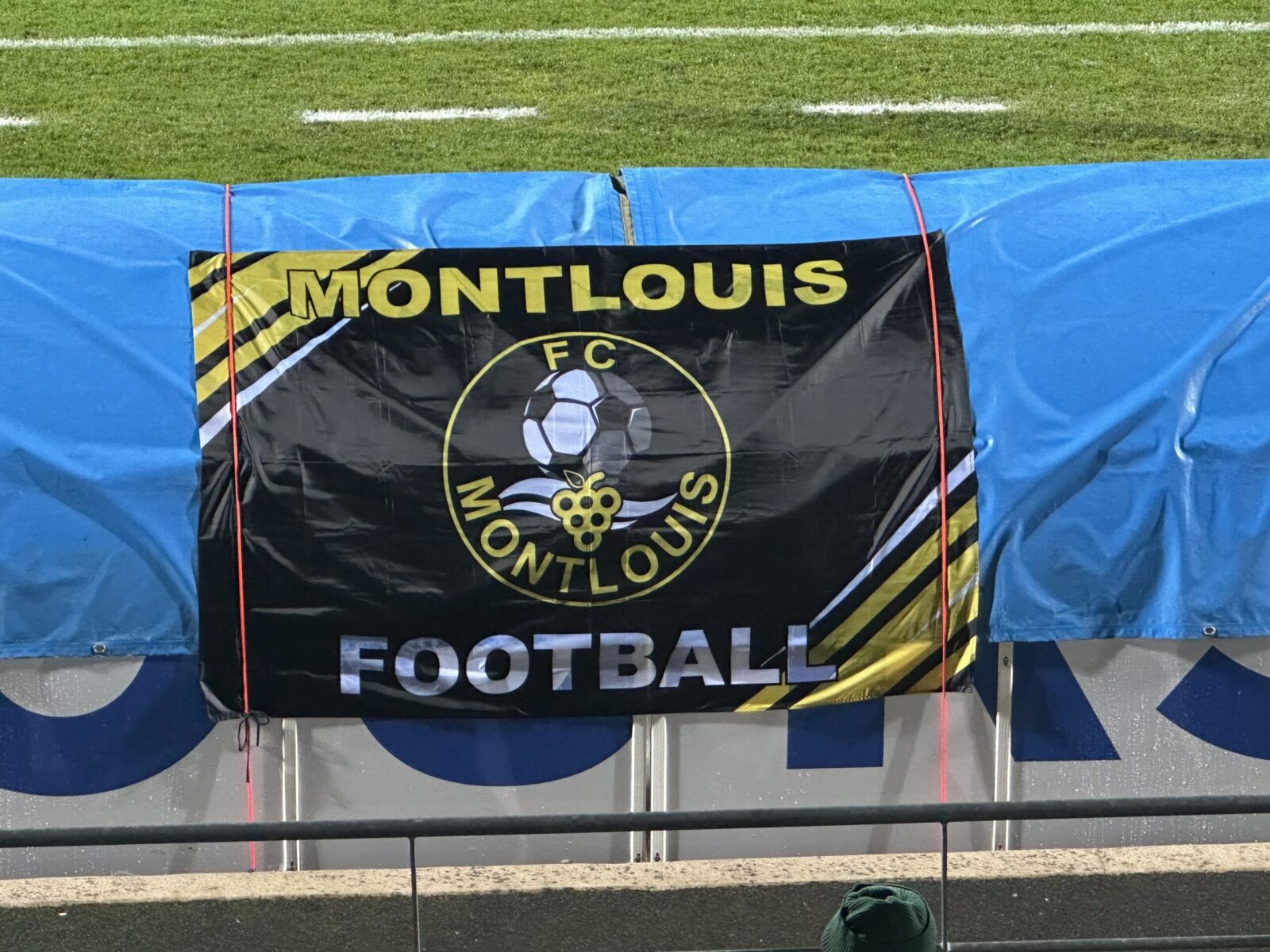 Supporters du FC Montlouis lors de la rencontre contre les Girondins de Bordeaux.