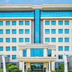 Siège de la holding du groupe BGFIBank à Libreville, symbole de l'expansion financière en Afrique centrale.