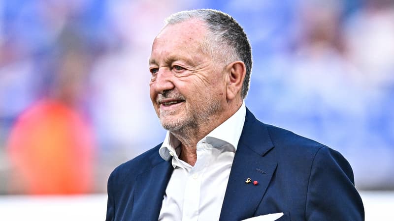 Jean-Michel Aulas, un homme d'affaires iconique du football français.