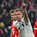 Lennard Maloney in action during the Bundesliga match against Bayern Munich.