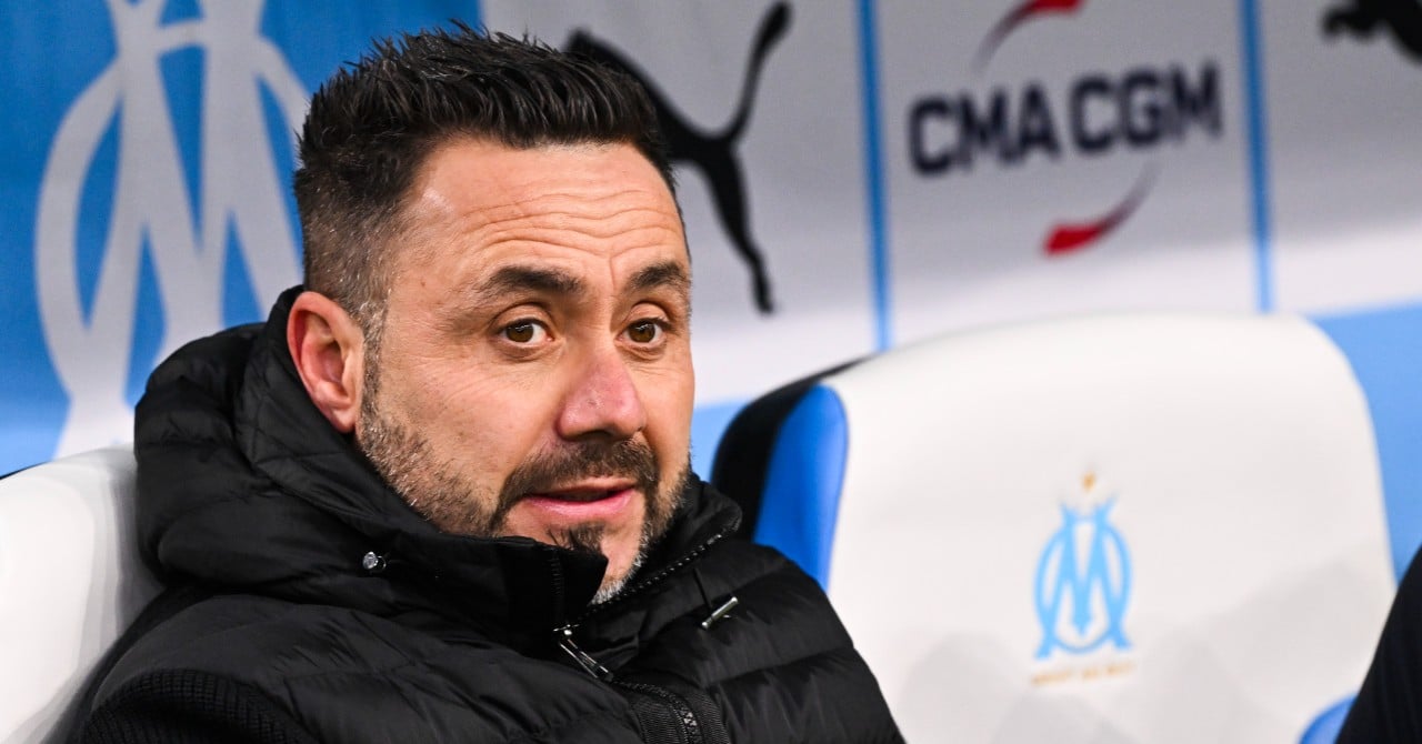 Un joueur de l'Olympique de Marseille en action face à l'ASM Monaco.