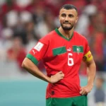 L'équipe du Maroc en action pendant la CAN 2025.