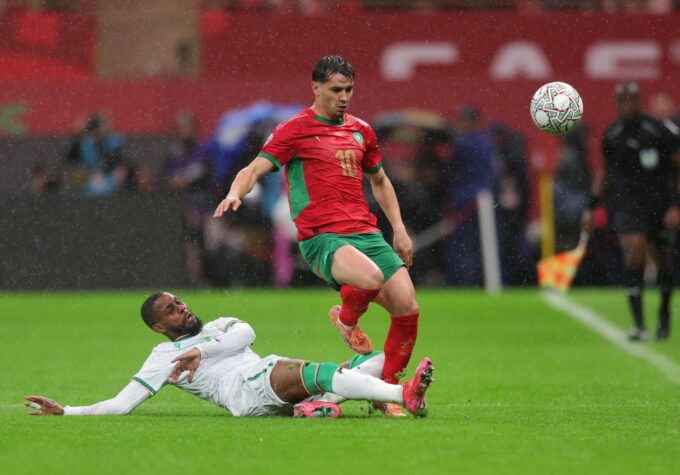 L'équipe du Maroc en action