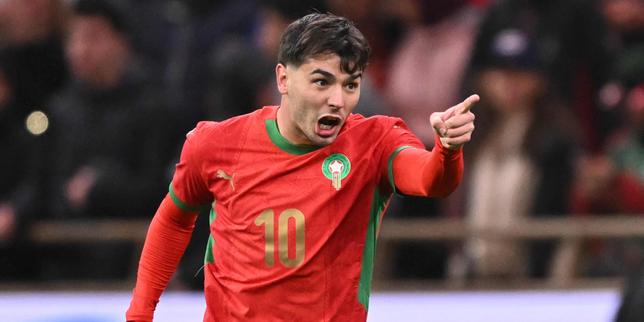 Les Lions de l'Atlas en action contre les Comores.