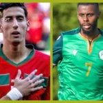Équipe du Maroc en action pendant la CAN 2025.
