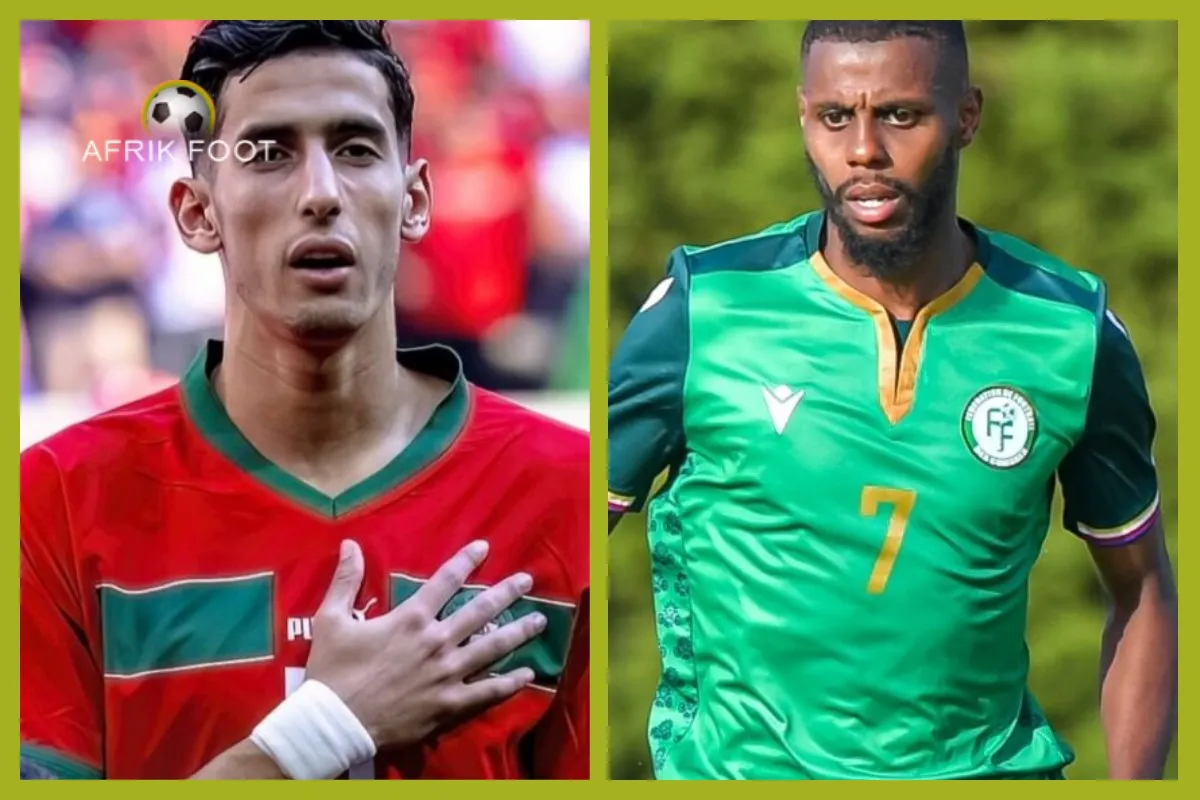 Équipe du Maroc en action pendant la CAN 2025.