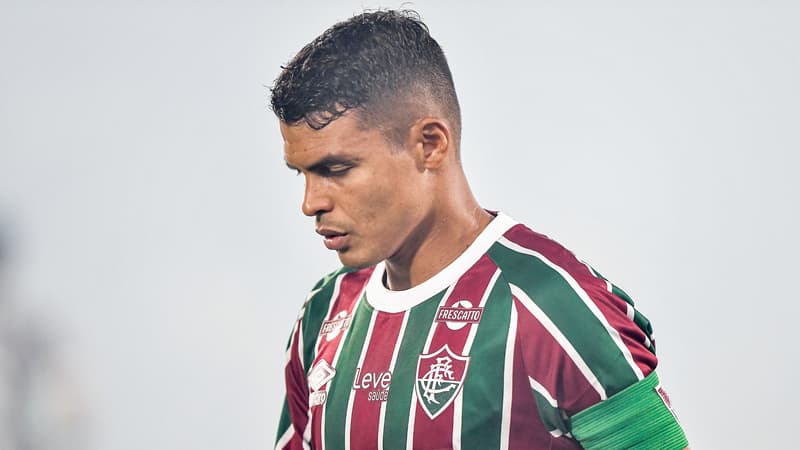 Thiago Silva en action avec Fluminense