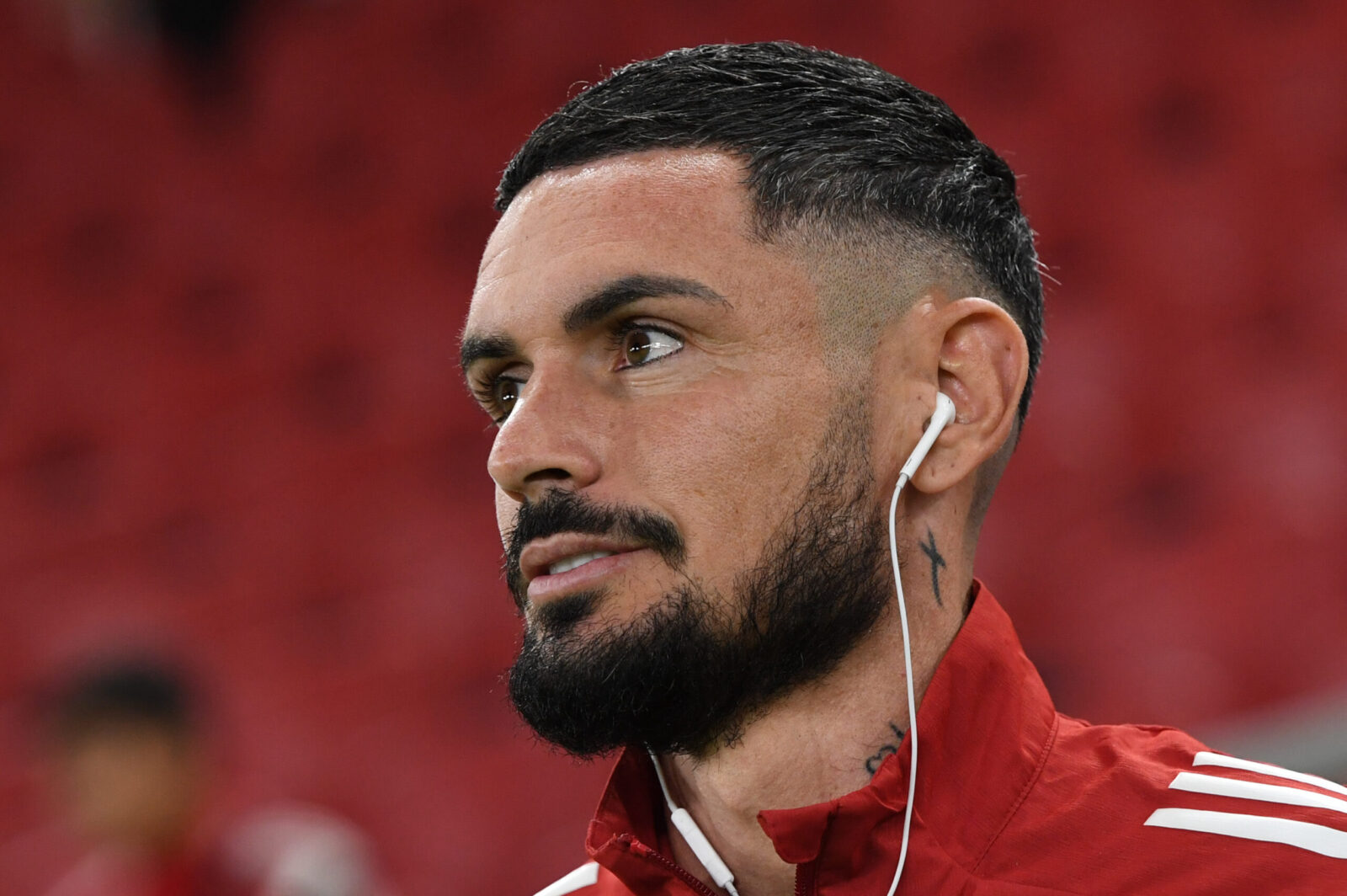 Rémy Cabella en action avec l'OM.