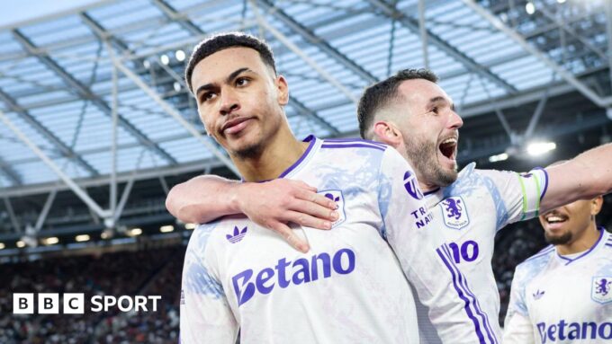 Morgan Rogers in action against West Ham