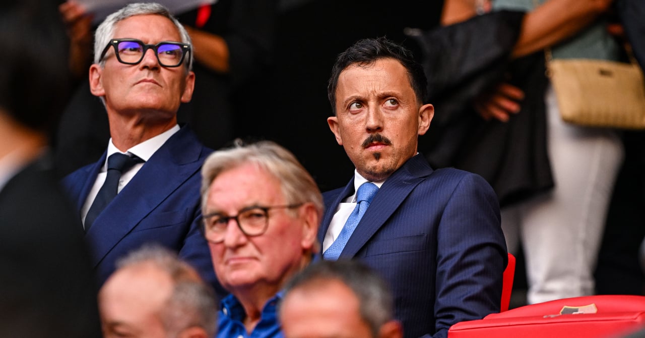 L'Olympique de Marseille en action.