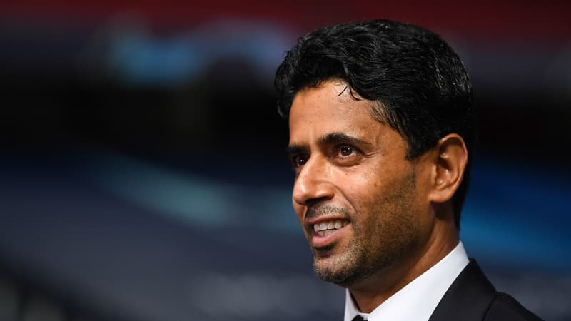 L'étoile sur le maillot du PSG.