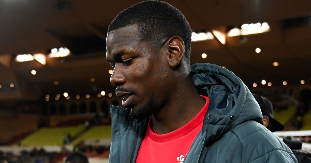 L'ancien joueur de Manchester United, Paul Pogba, en action sur le terrain.