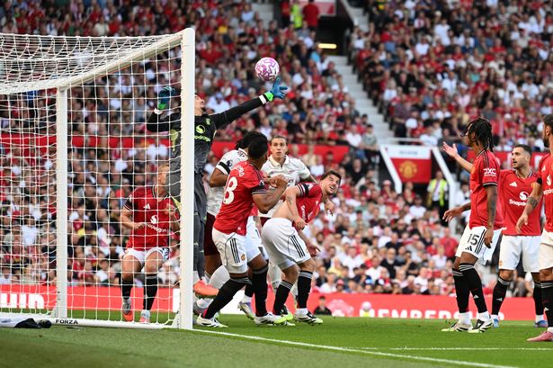 Premier League players in action